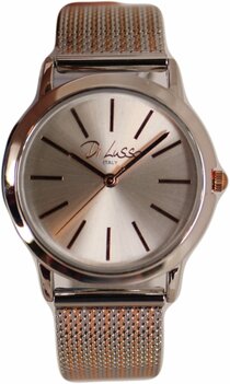 Di Lusso dames horloge - Zilver/rose