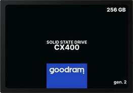 Goodram CX400 | 256GB SATA SSD | 2.5'' | 550MB/s Lezen | 480MB/s Schrijven