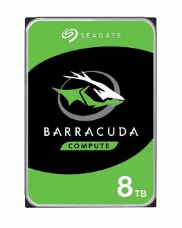 Seagate Barracuda HDD 3.5" | 8TB SATA III | 5400RPM