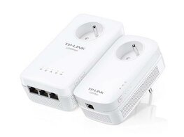TP-Link TL-WPA8631P KIT | AV1300 Powerline Adapter Set | 1300 Mbps | Gigabit Ethernet | Wi-Fi AC1200 | Met Stopcontact | Wit
