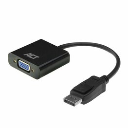 ACT AC7515 DisplayPort naar VGA Adapter | Female | Zip Bag