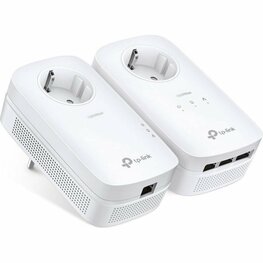 TP-Link TL-PA8033P KIT | Powerline Adapter Set | 1300 Mbps | 3x Gigabit Ethernet | Met Stopcontact | Wit