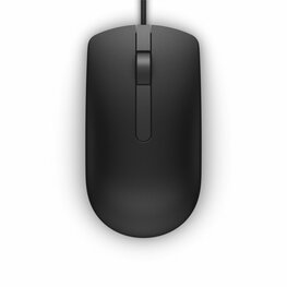 Dell MS116 | Bekabelde Muis | Links- en Rechtshandig | USB-A | 1000 DPI | Zwart