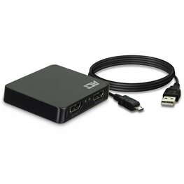 ACT AC7835 | 1x2 HDMI 1.4 Splitter | 4K @30Hz | HDCP 1.4 | USB-gevoed