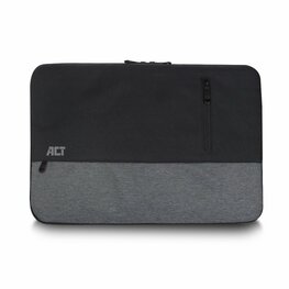 ACT AC8545 15.6" Laptop Sleeve | Zwart/Grijs