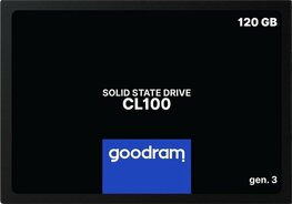 Goodram CL100 | 120GB SATA SSD | 2.5" | 500 MB/s Lezen | 360 MB/s Schrijven