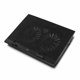 ACT AC8105 | Notebook Cooling Pad | 43,9 cm (17.3") | 2500 RPM | Zwart