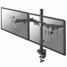 Neomounts Newstar FPMA-D550DBLACK | Verstelbare Monitor-bureaubeugel | Tot 32" | Max 8kg | VESA 100x100 | 2 Monitoren
