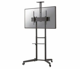 Neomounts FL50-550BL1 | Mobiele TV Vloerstandaard | 37–70" | 50 kg | Kantelbaar | Zwart