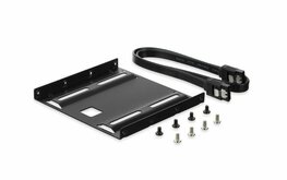 AC1540 | 2,5" naar 3,5" HDD/SSD-bracket | Inclusief SATA-kabel (50 cm) | Inclusief schroeven