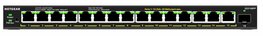 NETGEAR GS316EPP-100PES | Managed Smart Switch | 16 Poorten | Gigabit Ethernet (10/100/1000 Mbps) | PoE+ (231W) | 1x SFP | VLAN/QoS | Fanless