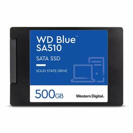 Western Digital Blue SA510 | 500GB SATA SSD | 2.5'' | 560MB/s Lezen | 510MB/s Schrijven