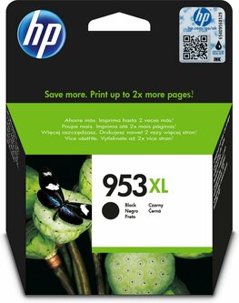 HP 953XL | Originele High-Capacity Zwarte Inktcartridge