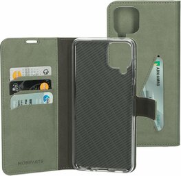 Mobiparts Classic Wallet Case | Samsung Galaxy A12 (2021) | Stone Green