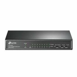 TP-Link TL-SF1009P | Unmanaged | Fast Ethernet (10/100 Mbps) | Power over Ethernet (PoE)