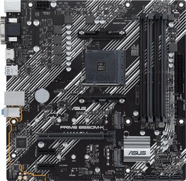 ASUS PRIME B550M-K | Socket AM4 | AMD B550 | 4xDDR4 | Micro-ATX | Moederbord