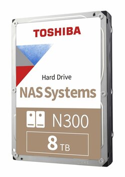 Toshiba N300 NAS HDD 3.5" | 8TB SATA III | 7200RPM