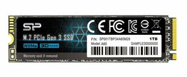 Silicon Power A60 | 1TB NVMe SSD | M.2 Gen3 | 2.200MB/s Lezen | 1.600MB/s Schrijven