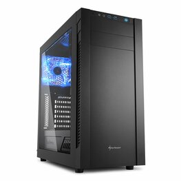 Sharkoon S25-W | Midi Tower Case | Zwart