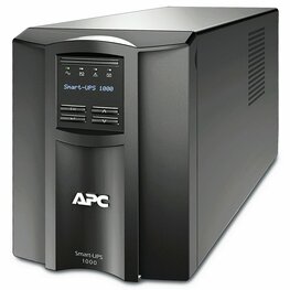 APC Smart-UPS SMT1000IC | 1000 VA / 700W | 8x IEC C13 Stopcontacten | Pure Sine Wave | SmartConnect & SmartSlot | AVR Spanningstabilisatie | LC