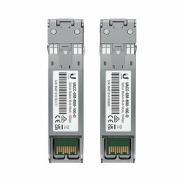 Ubiquiti UACC-OM-MM-10G-D-2 | SFP+ Transceiver Module | 10 Gbps | Multimode | 850 nm | LC Duplex | 300 m