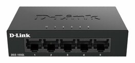 D-Link DGS-105GL/E | Netwerk-switch | Unmanaged | Gigabit Ethernet (10/100/1000)