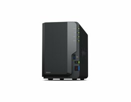 Synology DiskStation DS223 NAS | 2 Drive Bays | 1x Gigabit Ethernet | Zwart