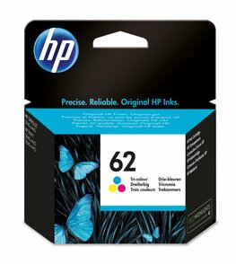 HP 62 | Originele Drie-Kleuren Inktcartridge