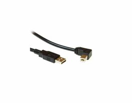 ACT | USB 2.0 Kabel | USB-A naar USB-B (Haaks)