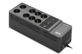 APC Back-UPS BE650G2-GR | 650 VA / 400 W | 8x Schuko Stopcontacten | 1x USB-A Oplaadpoort | LED-statusindicator | Vervangbare Batterij | Compac