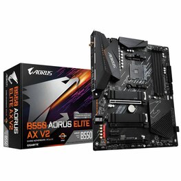 Gigabyte B550 AORUS ELITE AX V2 moederbord AMD B550 Socket AM4 ATX