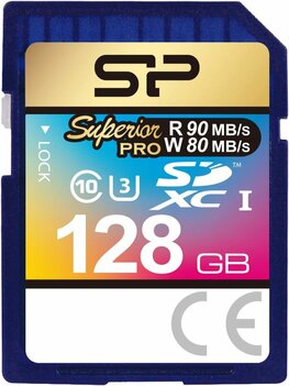 Silicon Power Superior Pro | SDXC | 128GB | Class 10 | UHS-I U3