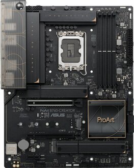 ASUS PROART B760-CREATOR | Socket LGA 1700 | Intel B760 | 4xDDR5 | ATX | Moederbord