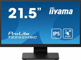 MON iiyama ProLite 21.5" 1920 x 1080 Full HD Touchscreen zwart