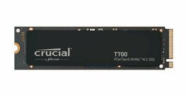 Crucial T700 | 4TB NVMe SSD | M.2 Gen5 | 12.400MB/s Lezen | 11.800MB/s Schrijven