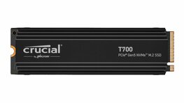 Crucial T700 | 2TB NVMe SSD | M.2 Gen5 | 12.400MB/s Lezen | 11.800MB/s Schrijven | Heatsink