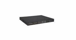 HPE 5130-24G-SFP-4SFP+ EI | Refurbished Silver L3 Managed Switch | 24x Gigabit SFP | 4x 10G SFP+ | 1U Rackmount | Zwart | REFURBISHED