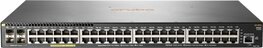 HPE Aruba 2930F 48G PoE+ 4SFP+ | Refurbished Silver L3 Managed Switch | 48x Gigabit PoE+ | 4x SFP+ | 370W PoE Budget | 1U Rackmount | Grijs