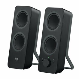 Logitech Z207 | 2.0 Bluetooth Luidsprekerset | 5W RMS | Draadloze Overgang | Zwart