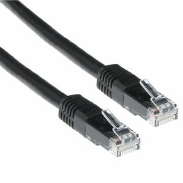 ACT netwerkkabel | Cat5e | U/UTP (UTP) | 7 m | Zwart