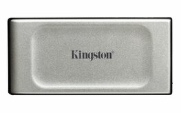 Kingston XS2000 | Externe SSD | 2000GB | USB 3.2 Gen 2x2 | Compact & Snel | Zilver/Zwart