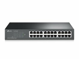 TL-SF1024D | 24-poorts 10/100Mbps Unmanaged Switch | Auto MDI/MDIX | Energie-efficiënt | Rack-monteerbaar | Returned