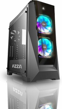 Azza Chroma 410B | Midi Tower Case | Zwart