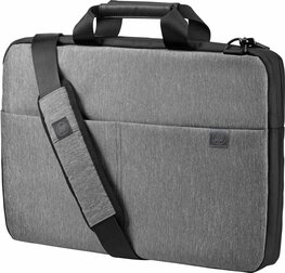 HP 15.6" Business Slim Topload Laptop Tas | Grijs/Zwart