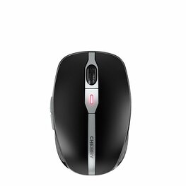 Cherry MW 9100 | Draadloze Muis | Links- en Rechtshandig | RF + Bluetooth | 2400 DPI | Zwart