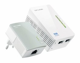 TP-Link TL-WPA4220KIT | AV500 Powerline Adapter Set | 500 Mbps | Wi-Fi N300 | Fast Ethernet | Starter Kit