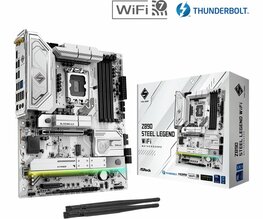 ASRock Z890 Steel Legend WiFi | Socket LGA 1851 | Intel Z890 | 4xDDR5 | ATX | Moederbord