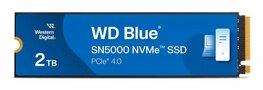 Western Digital Blue SN5000 | 2TB NVMe SSD | M.2 Gen4 | 5.150MB/s Lezen | 4.850MB/s Schrijven