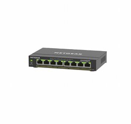 NETGEAR GS308EPP | 8-Poorts Gigabit Ethernet Switch | High-Power PoE+ | Zwart