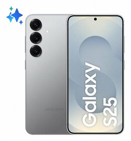 Samsung Galaxy S25 | 15.8 cm (6.2") | Dual SIM | Android 15 | 5G | USB Type-C | 12 GB RAM | 256 GB Opslag | 4000 mAh Batterij | 120Hz AMOLED Di